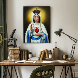 Sacred Heart of Mary Poster