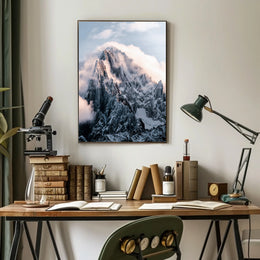 Majestic Mountain Peaks Poster