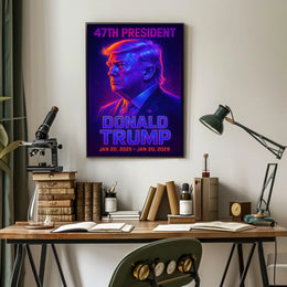 Donald Trump 47th President Poster