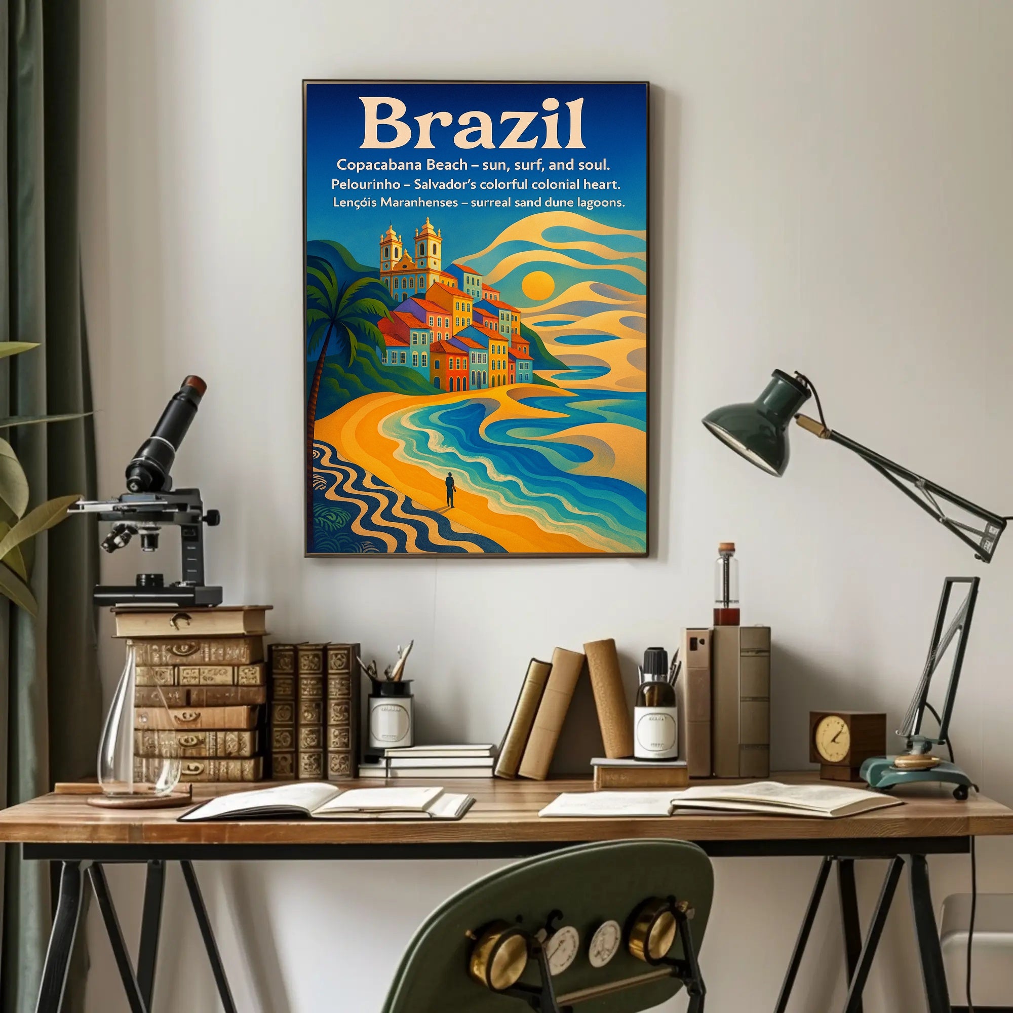 Discover Brazil Poster
