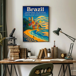 Discover Brazil Poster