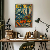 Illinois Tribute Poster