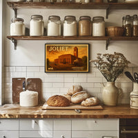 Joliet Travel Poster Crossroads Through Time