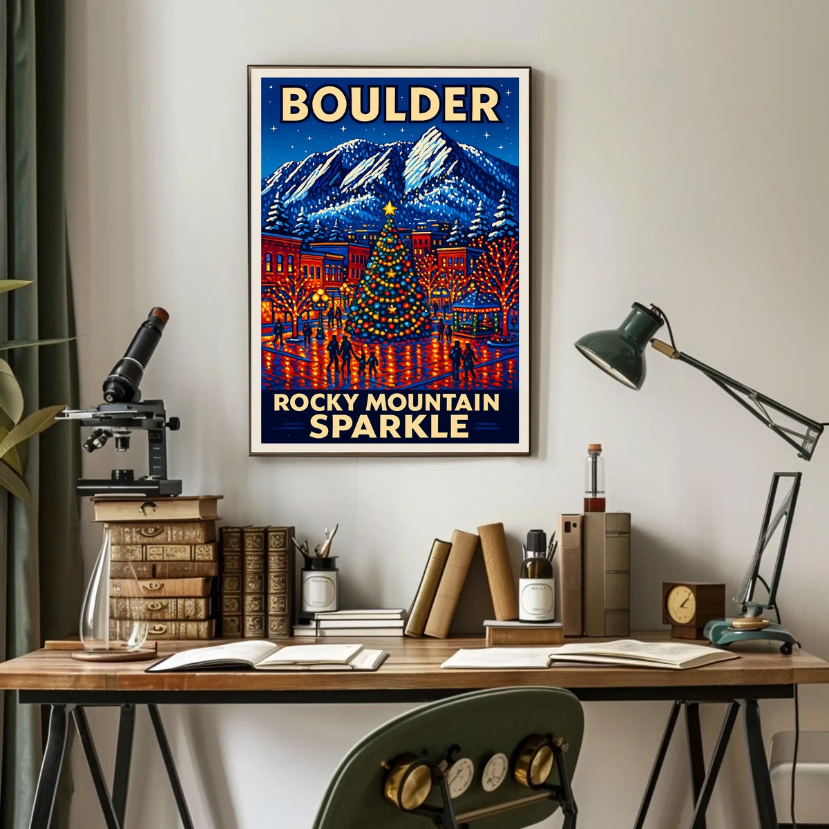 Boulder Holiday Celebration Poster