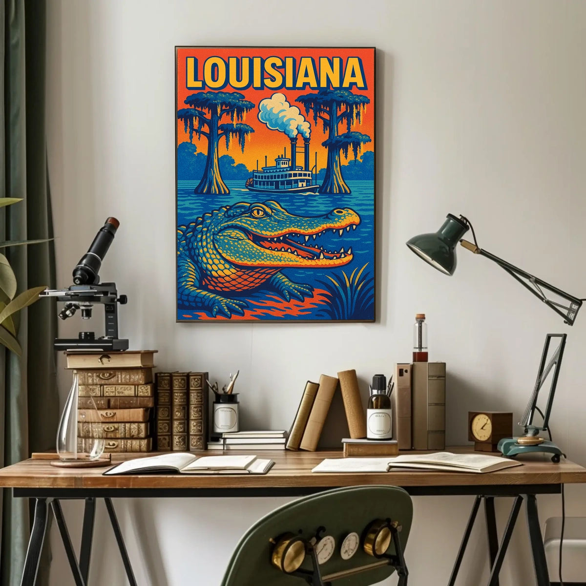 Louisiana Bayou Adventure Poster