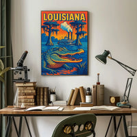 Louisiana Bayou Adventure Poster