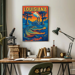 Louisiana Bayou Adventure Poster