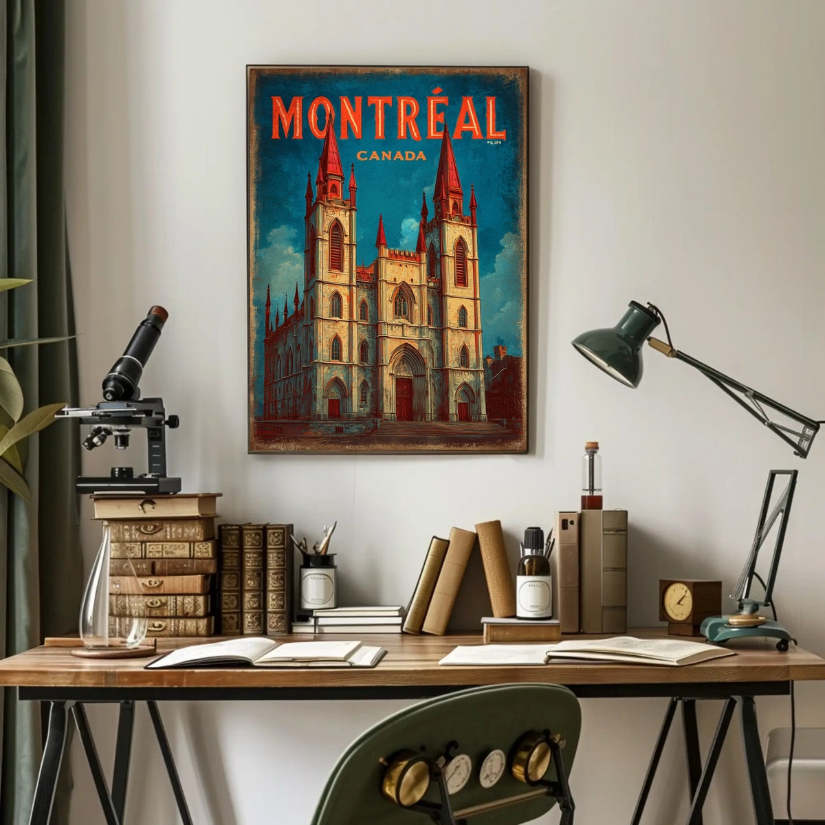 Montréal Architectural Marvel Poster