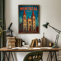 Montréal Architectural Marvel Poster