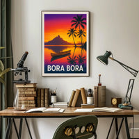 Bora Bora Paradise Poster