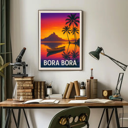 Bora Bora Paradise Poster