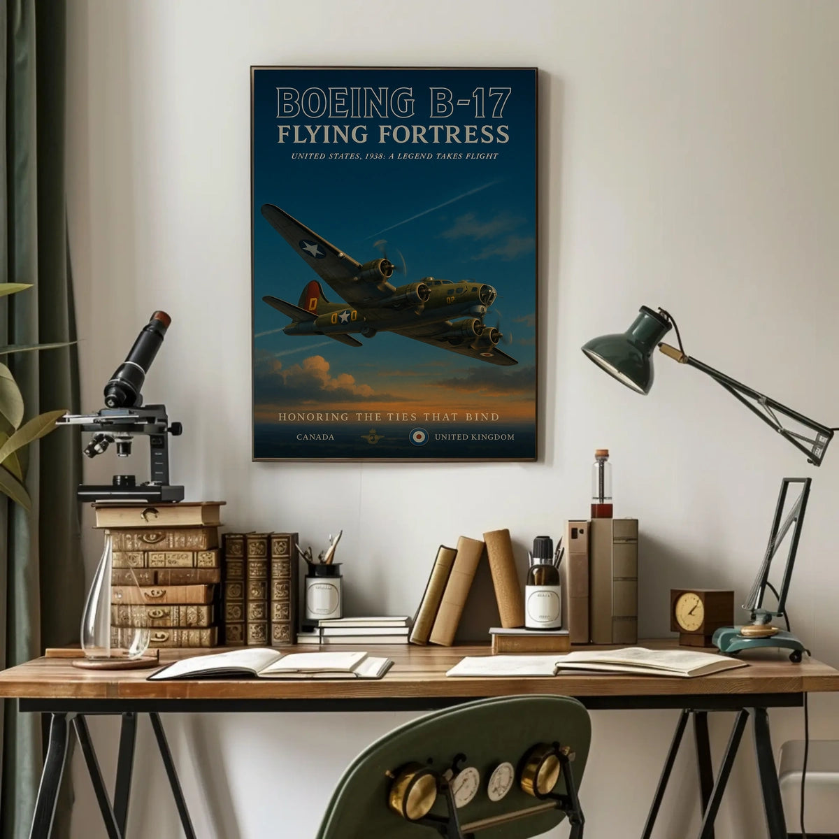 Boeing B-17 Flying Fortress Poster