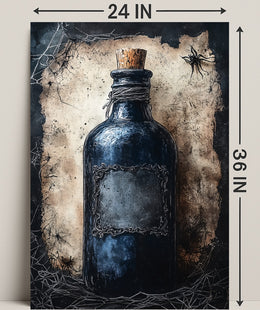Mysterious Potion Bottle Poster