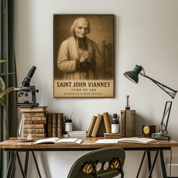 Saint John Vianney Curé Of Ars Poster