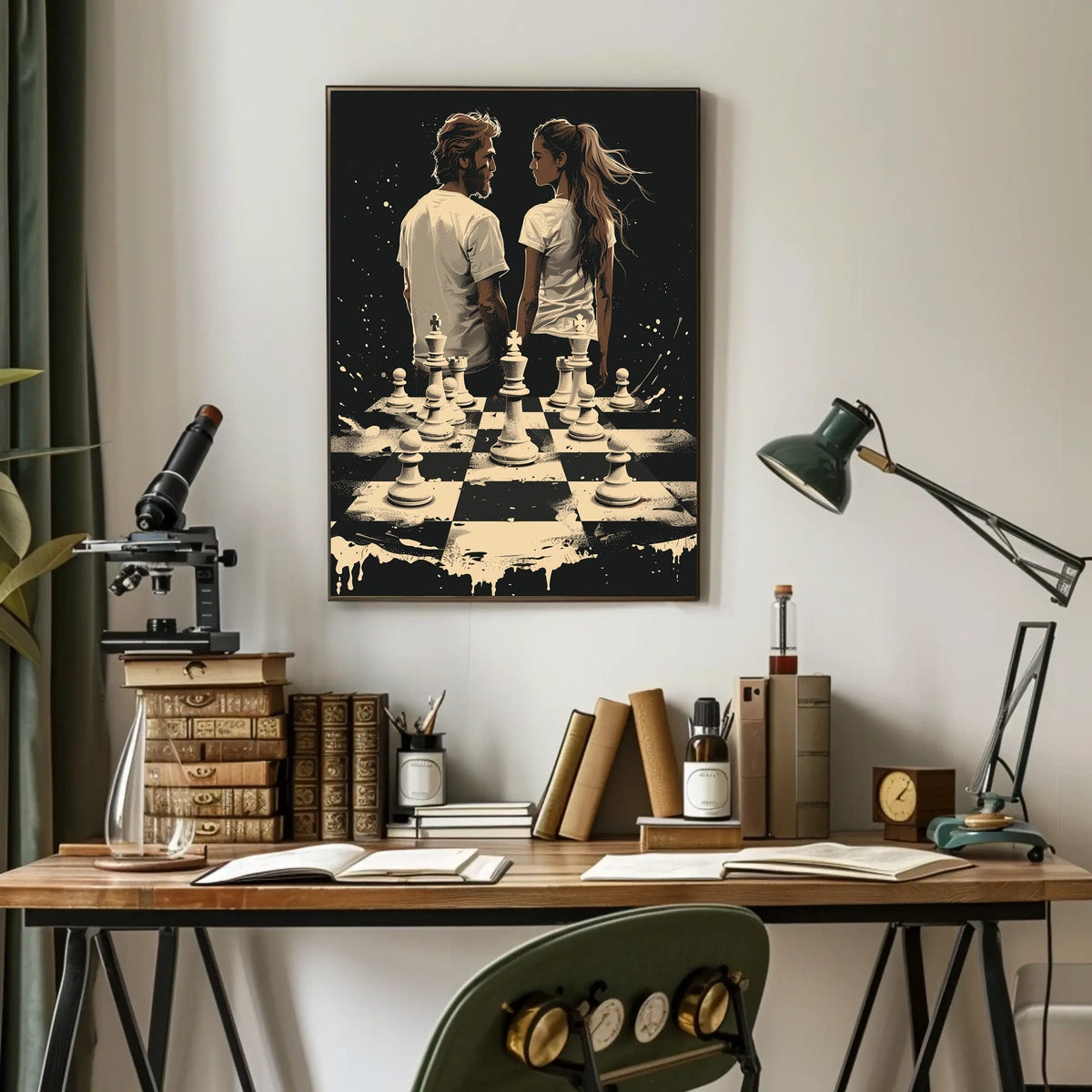 The Chess Game Of Life Poster