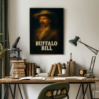 Buffalo Bill Wild West Historical Poster