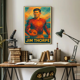 Jim Thorpe Tribute Poster