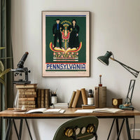 Costumes and Handicrafts of the Pennsylvania Germans Poster PosterGoat