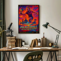 Pickleball – The Smash Heard 'Round the World Poster PosterGoat