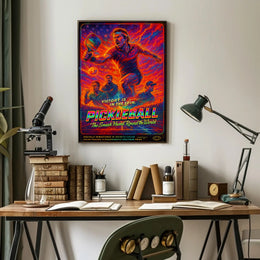 Pickleball – The Smash Heard 'Round the World Poster PosterGoat