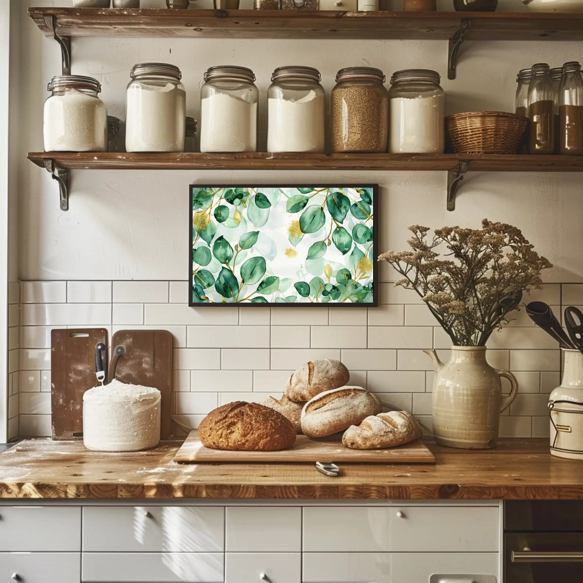 Lush Greenery Art Poster