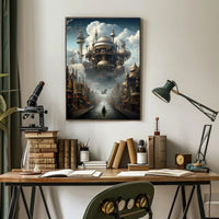 SimalRmonask A Steampunk Vision Poster