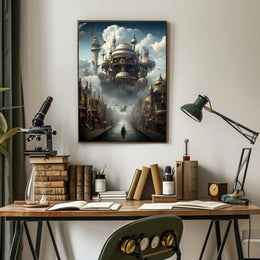 SimalRmonask A Steampunk Vision Poster