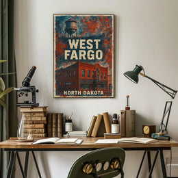 West Fargo, North Dakota Poster