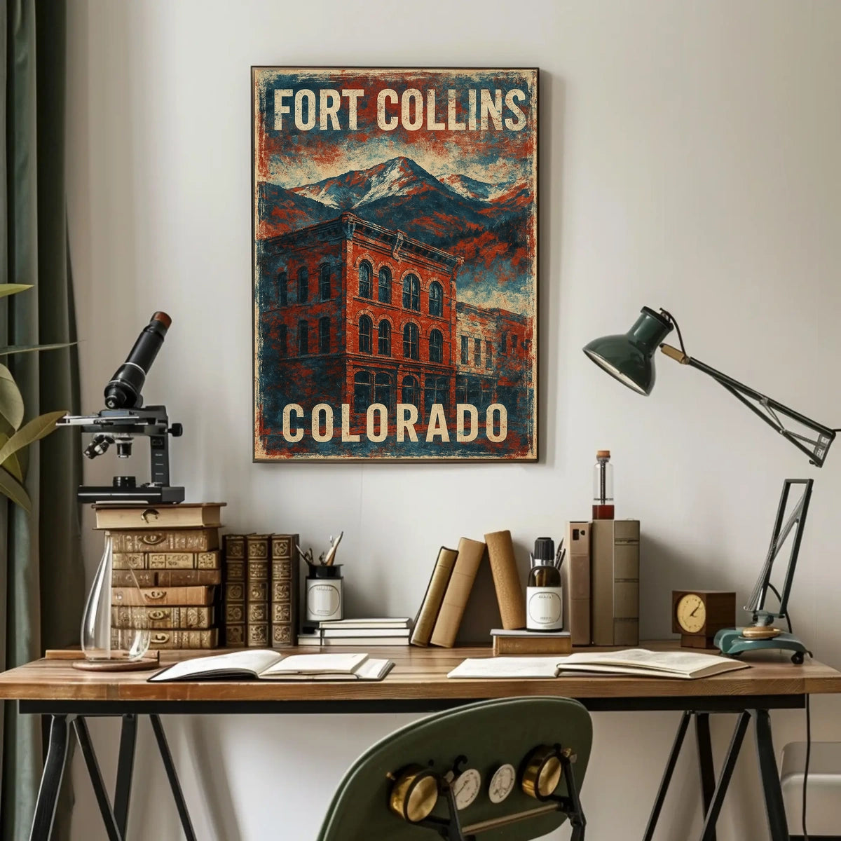 Fort Collins, Colorado Poster