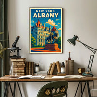 Albany Landmark Poster