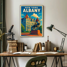 Albany Landmark Poster