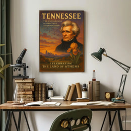 Tennessee The Crossroads of Heritage and Innovation Poster