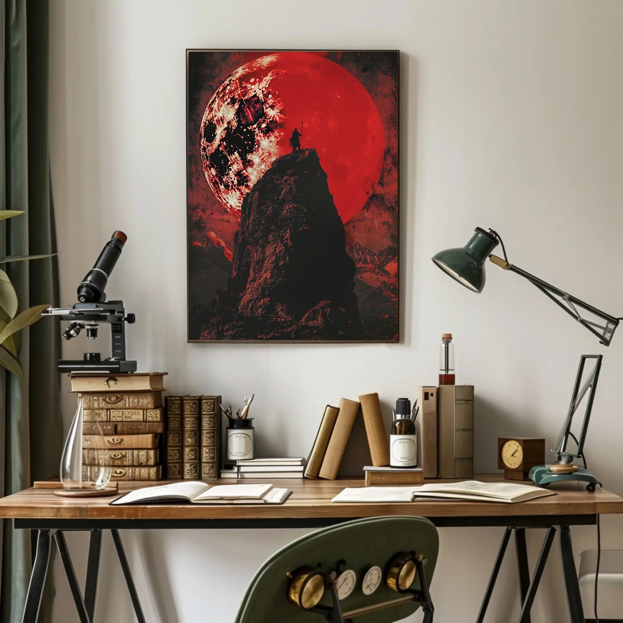 Vibrant Abstract Expressionism - Dynamic Artistic Poster PosterGoat