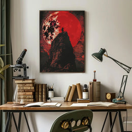 Vibrant Abstract Expressionism - Dynamic Artistic Poster PosterGoat