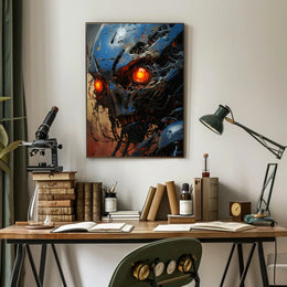 Cybernetic Visage Poster PosterGoat