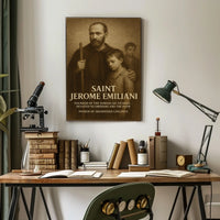 Saint Jerome Emiliani Patron Of Poster
