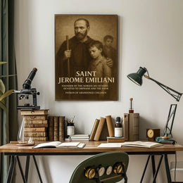 Saint Jerome Emiliani Patron Of Poster