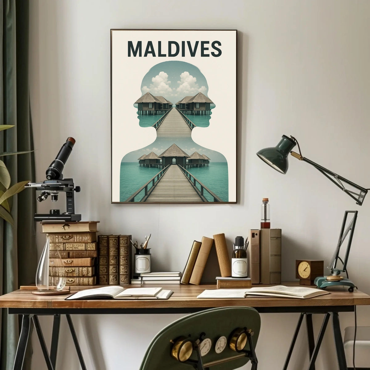 Maldives Escape Poster