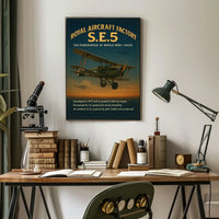 S.E.5 The Powerhouse of World War I Skies Poster