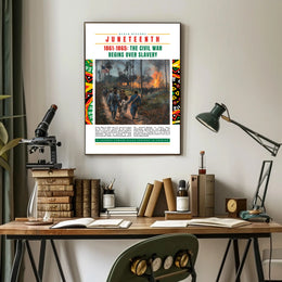 Civil War Freedom Journey Historical Poster
