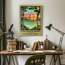 Visit Palma De Mallorca La Isla Dorada Poster