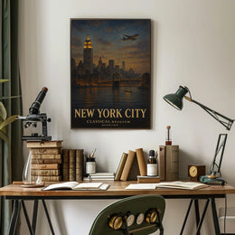 New York City Classical Realism Poster
