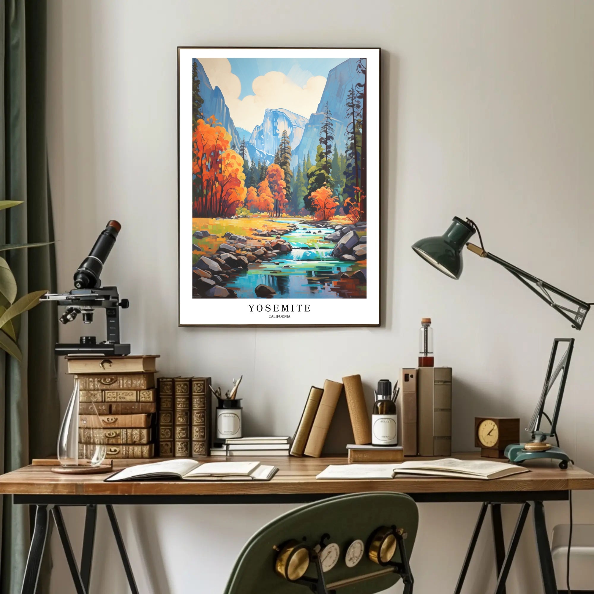 Yosemite National Park Poster PosterGoat