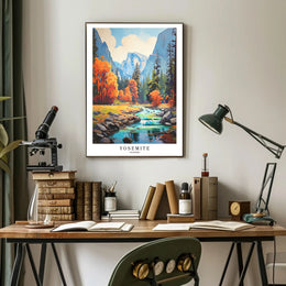Yosemite National Park Poster PosterGoat
