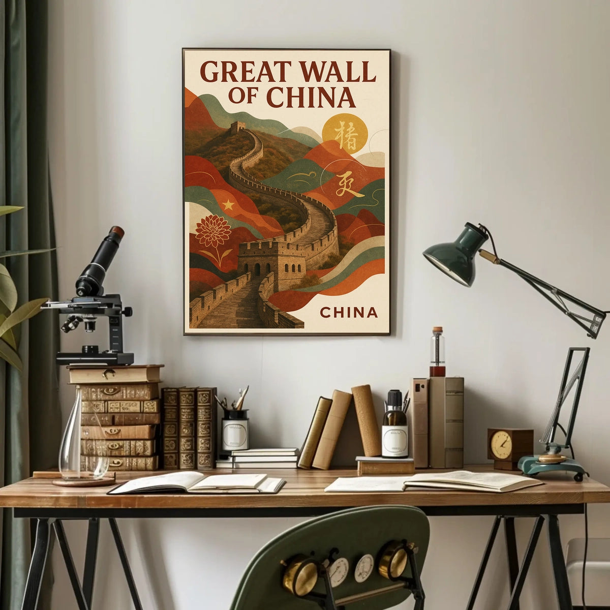 The Great Wall Of China Poster