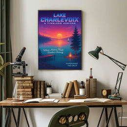 Lake Charlevoix A Timeless Horizon Poster