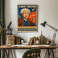 Albert Einstein Theory Of Relativity Poster