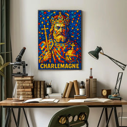 Charlemagne The Great Emperor Poster