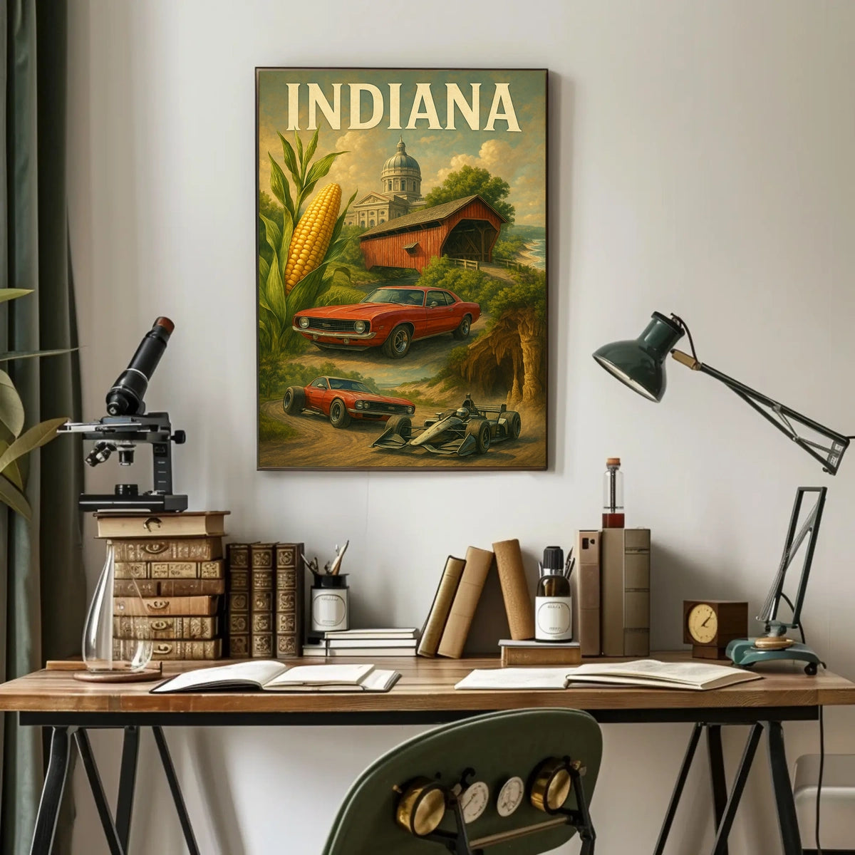 Indiana Heritage Poster