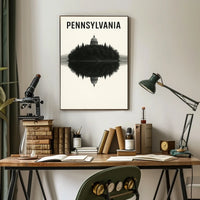 Pennsylvania Reflection Poster